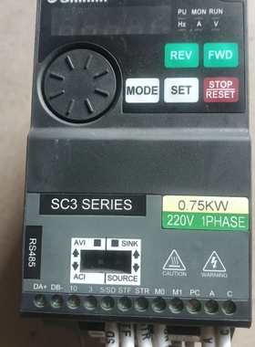 议价 士林变频器SC3-021-0.75K，220V单相，0.75