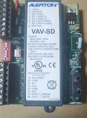 议价 ALERTON艾顿VAV-SD-K2-L控制器，霍尼韦尔代工