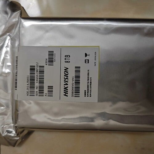 议价 海康威视8TB企业级AI硬盘，型号DS80HKAI-VH1