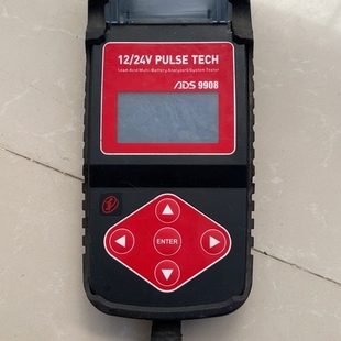 议价 德斯通ADS 9908 蓄电池检测表，电瓶检测仪，收回来的
