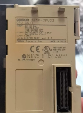 议价 CJ1M-CPU22，