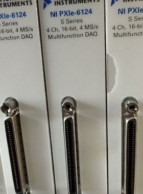 议价 美国NI PXIe-6124多功能DAQ卡，S系列，4通道，