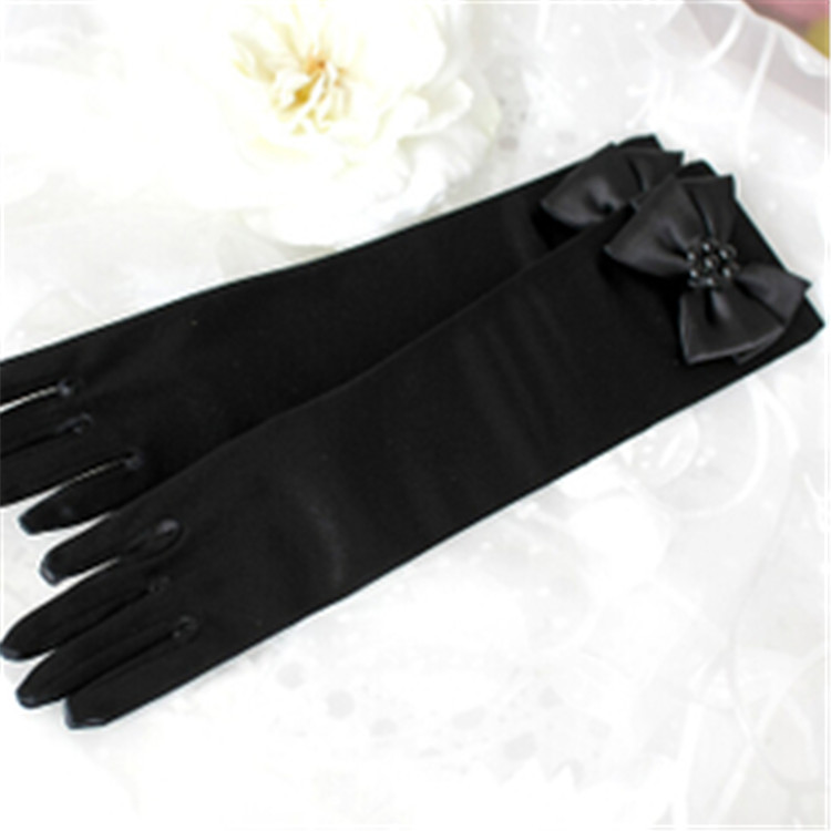 Gants pour fille en satin - Ref 2150121 Image 3