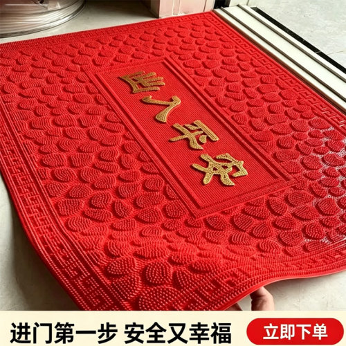 出入平安牛筋PVC防滑入户地垫