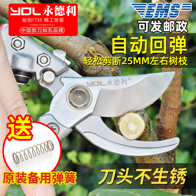 进口SK85钢修枝剪永德利果树剪刀