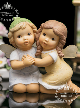 花仙子Goebel高宝陶瓷摆件好朋友