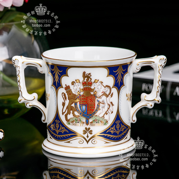 女王1996生日马克杯双耳咖啡杯