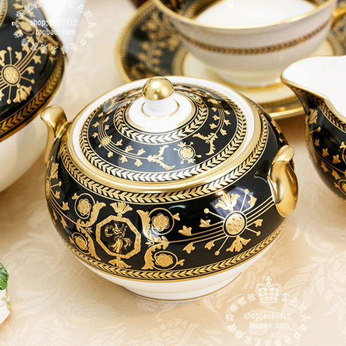 Wedgwood带蓋糖罐茶叶罐