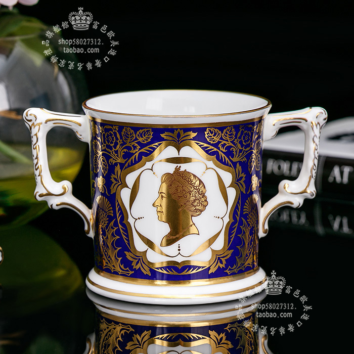 皇冠德贝瓷女王1992生日马克杯