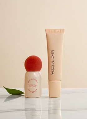 PL蹭不掉粉底液小样7ml看不见粉霜10ml控油持久不脱妆干皮奶油肌