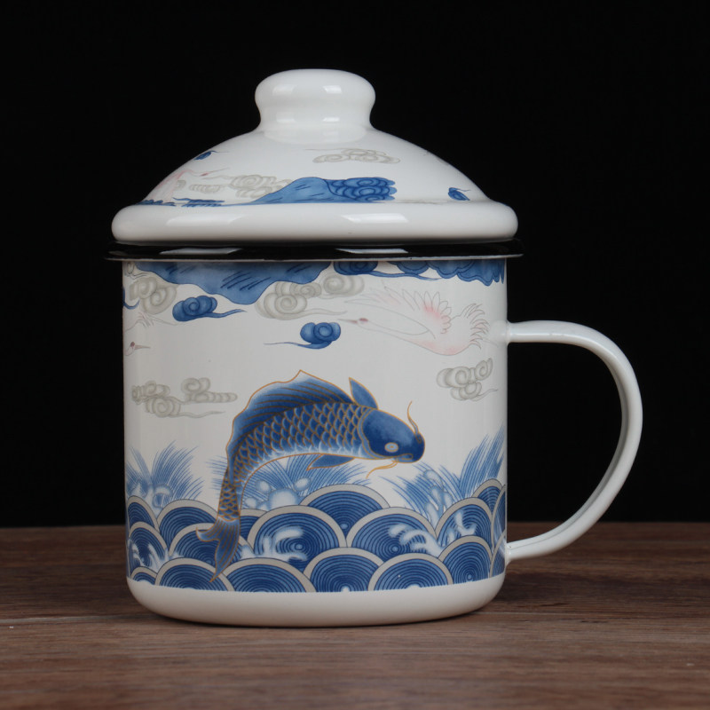 沃莱达搪瓷精品水杯茶杯