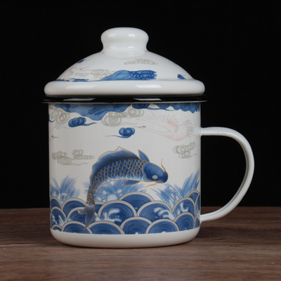 沃莱达搪瓷精品水杯茶杯