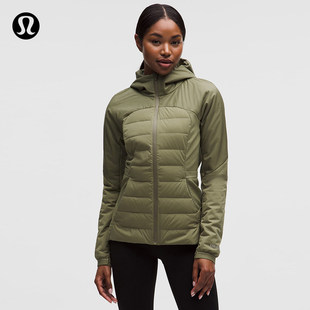 Down for It All 女士羽绒连帽外套防风拒水丨lululemon丨LW4CA7S