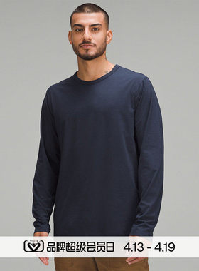 Fundamental 男士长袖 T 恤 丨lululemon丨LM3CZRS