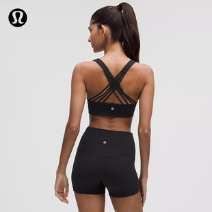 FlexyFlex 女士瑜伽交叉肩带内衣 A-C速干丨lululemon丨LW2EG5S