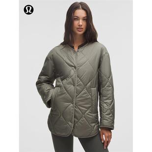 Quilted 女士绗缝带夹层内衬款外套丨lululemon丨LW4CNBS