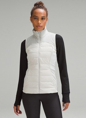 Down For It All 女士羽绒马甲运动外套防风丨lululemon丨LW4CB0S
