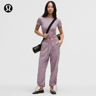Dance Studio 女士宽松款中腰长裤 拒水丨lululemon丨LW5HUSA