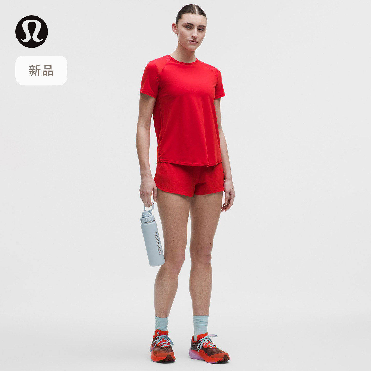 SpeedUp女士运动高腰短