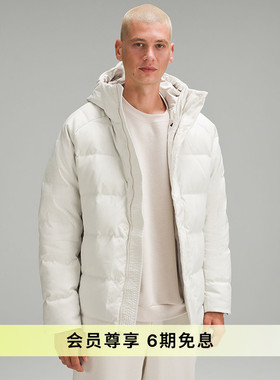 Wunder Puff 男羽绒外套*功能型帆布羽绒服丨lululemon丨LM4AJIS