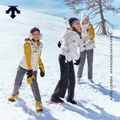 DESCENTE迪桑特儿童SKI STYLE男女童运动三合一两件套抓绒保暖