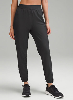 Adapted State 女士高腰拉绒运动裤丨lululemon丨LW5EHZA