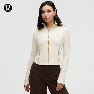 Define 女士短款夹克 *罗纹 Nulu? 芯吸丨lululemon丨LW3HOBS