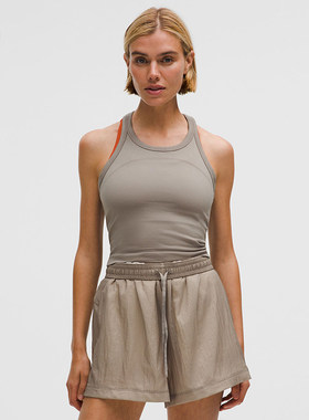 Swiftly Tech 女士短款圆领运动背心 2.0丨lululemon丨LW1FAPS