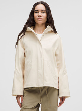 RepelShell 女士背部抽绳功能型外套丨lululemon丨LW4CB3S