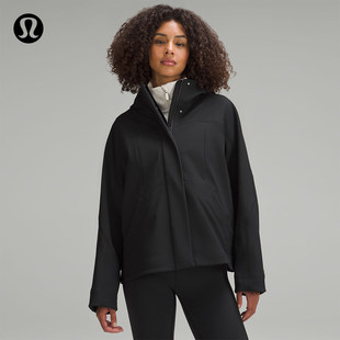 RepelShell 女士背部抽绳功能型外套丨lululemon丨LW4CB3S