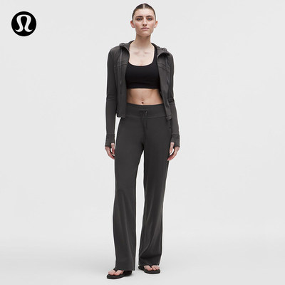 Groove女士高腰阔腿裤*