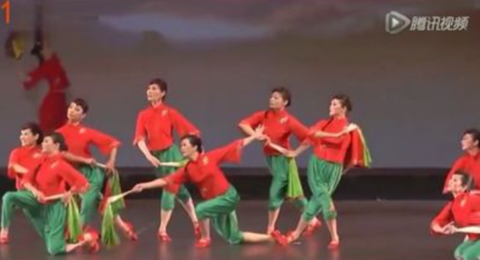 新款红高粱九儿秧歌舞民国演出服