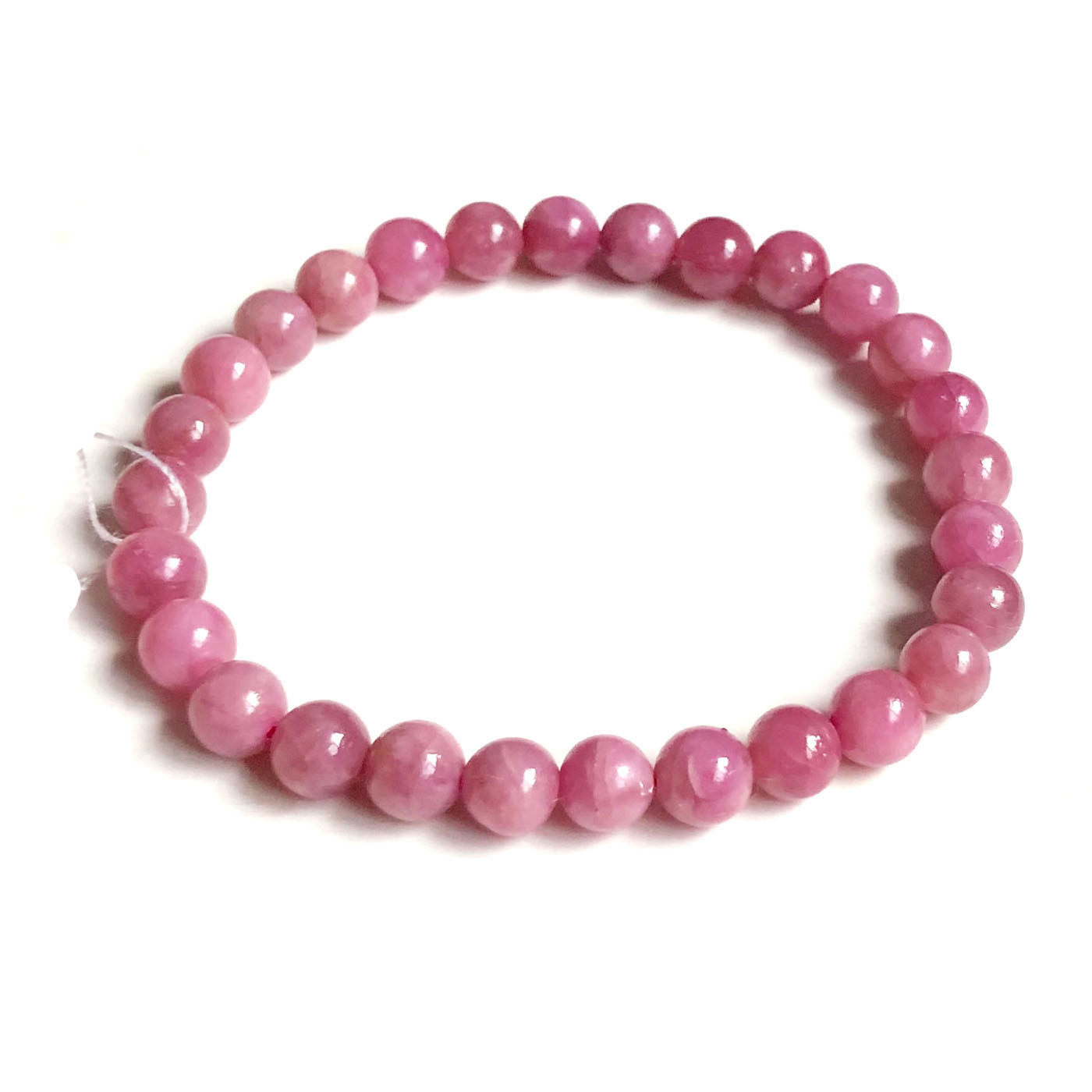 天然全红碧玺手链粉色桃花星光手串饰品礼物卢比莱巴西老矿实物