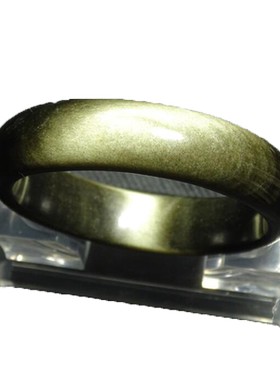 千蕊金曜石双彩眼黄光实物手镯