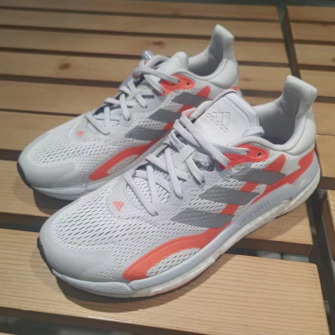 adidas阿迪达斯男子solar boost 3低帮缓震透气休闲跑步鞋fy0316