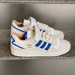 LOW男女同款 Adidas H03721 阿迪达斯三叶草FORUM 运动休闲鞋