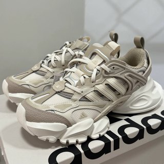 adidas XLG Runner Deluxe 轻运动防滑耐磨增高跑鞋IH7799 IH7800