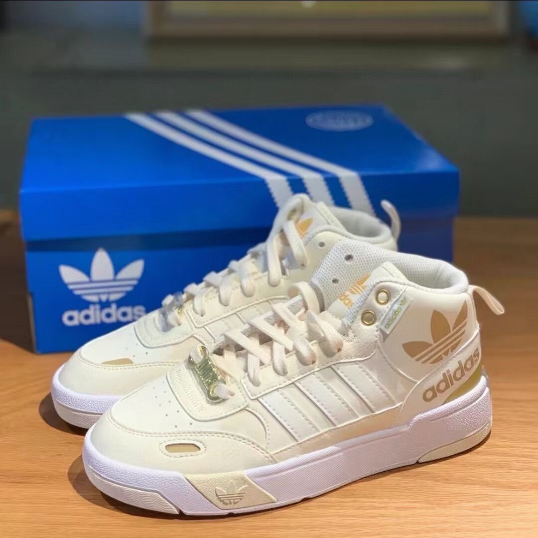 adidas阿迪达斯三叶草 正品 post up中帮女子休闲篮球鞋h00218