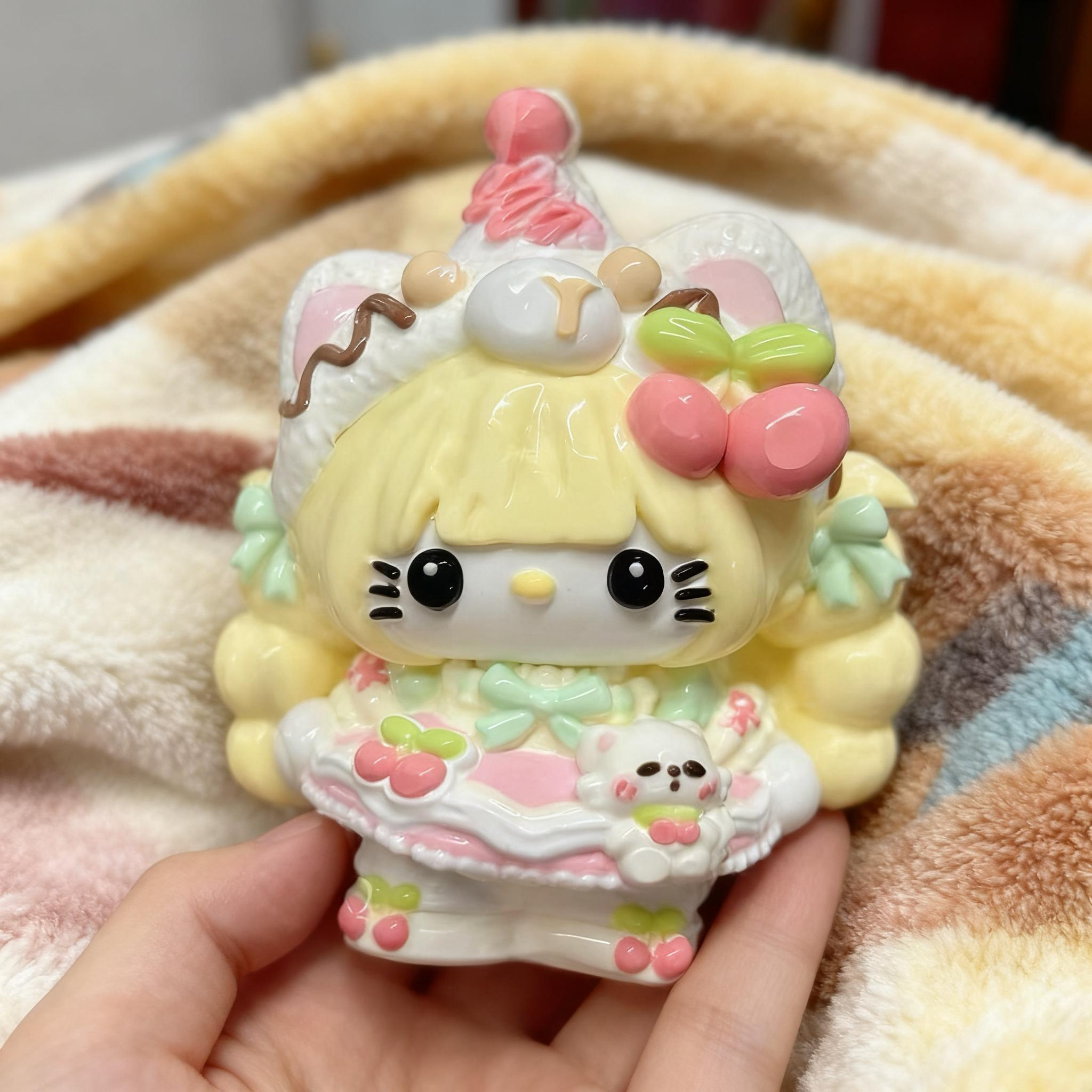 超萌梦幻系列kitty变装捏捏乐少女心创意解压玩具软萌治愈系解压