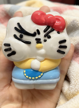 可爱赌气hellokitty变装多款造型解压慢回弹发泄捏捏奶油泥感