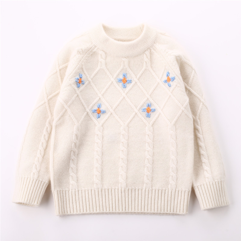 秋冬女童山羊绒打底衫宝宝毛衣