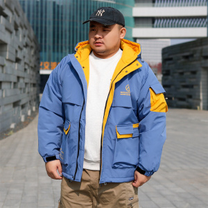 TRCE镭创棉衣男情侣款舒适棉袄冬季休闲日系冬款潮流宽松工装连帽