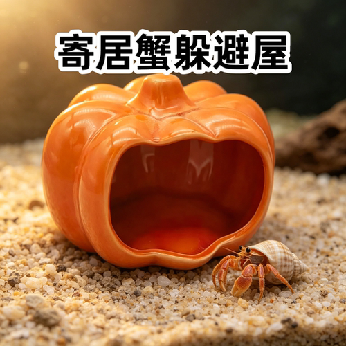 寄居蟹陶瓷躲避屋睡觉洞
