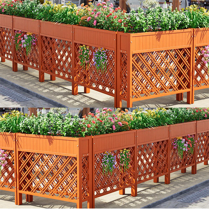 防腐木花架户外庭院围栏栅栏室内护栏餐厅隔断花架阳台花盆架子,鲜花速递/花卉仿真/绿植园艺,花架,淘宝优惠券,粉丝福利购,淘宝优惠卷