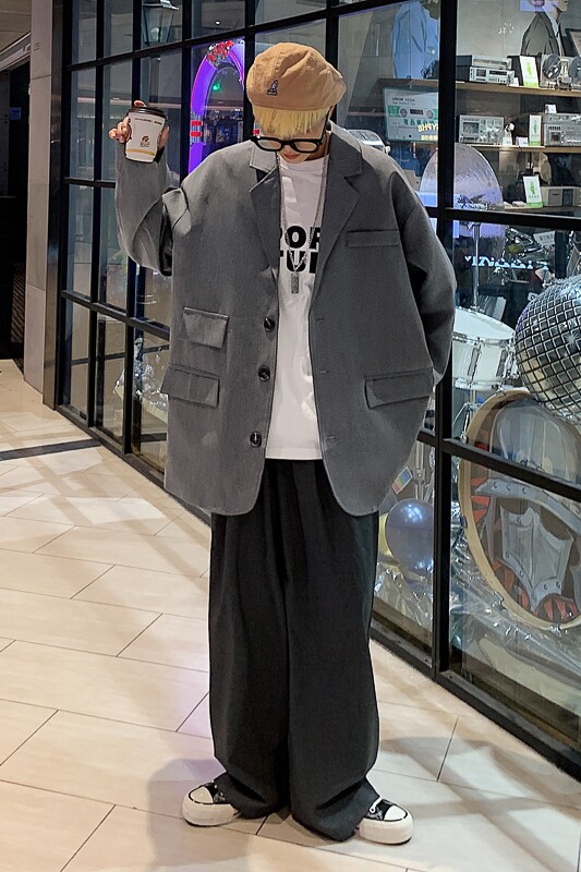 潮流青春流行帅气宽松单件纯色免烫小西装XZ-702,男装西服,电商A430（原星座702）