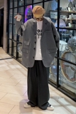 潮流青春流行帅气宽松单件纯色免烫小西装XZ-702，男装西服，电商A430（原星座702）
