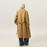 冬季毛呢外套加厚中长款毛呢大衣痞帅炸街风衣休闲呢外套F521P138，男装风衣，电商A430（原星座702）