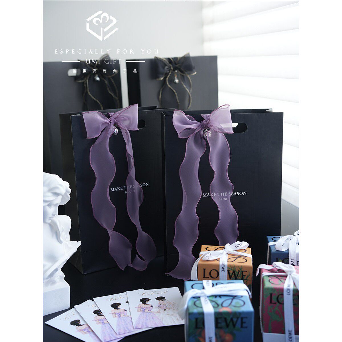 伴手礼袋子结婚伴娘礼物包装袋高档实用礼品回礼礼盒手提纸袋高级