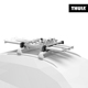 拓乐原装 进口 Thule THULE SnowPack 车顶架雪橇和滑雪板托架