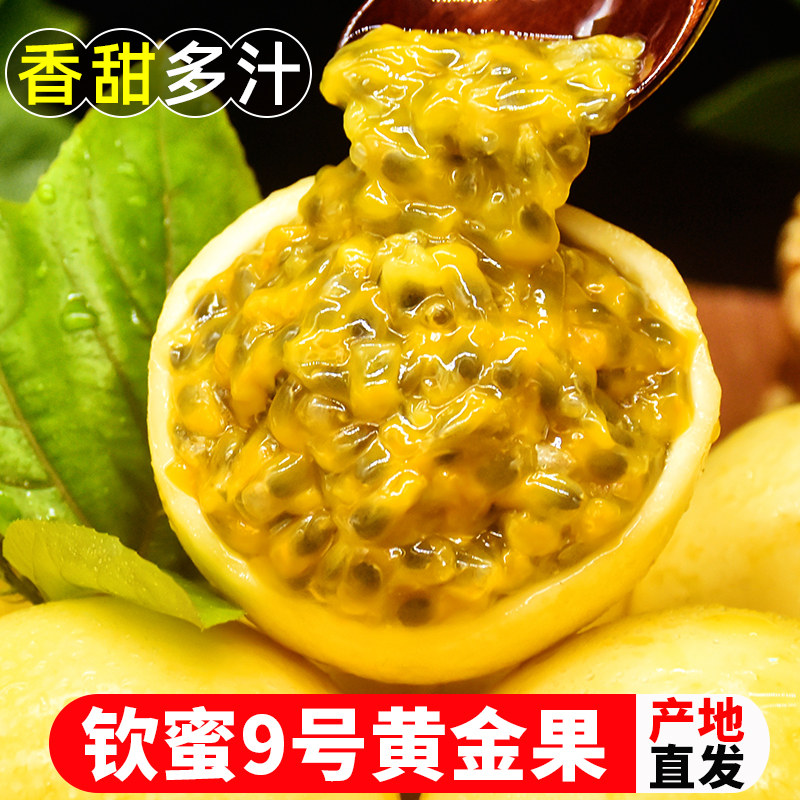 鲜美人钦蜜9号黄金百香果